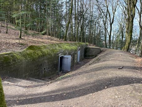 Visualisering af ny indgang til tysk kommando-bunker | Silkeborg - II
